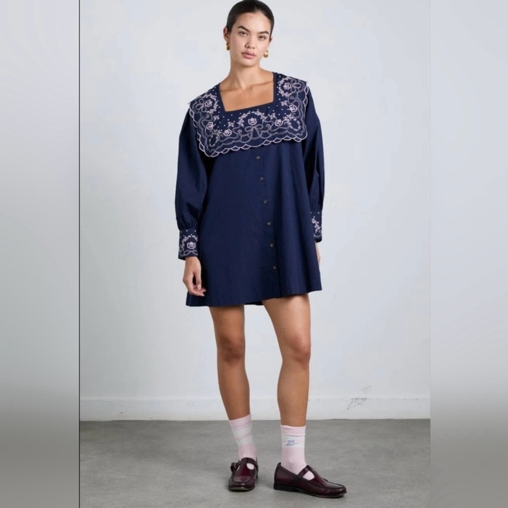 Damson Madder Mala Dress Size EU 10/ US 6